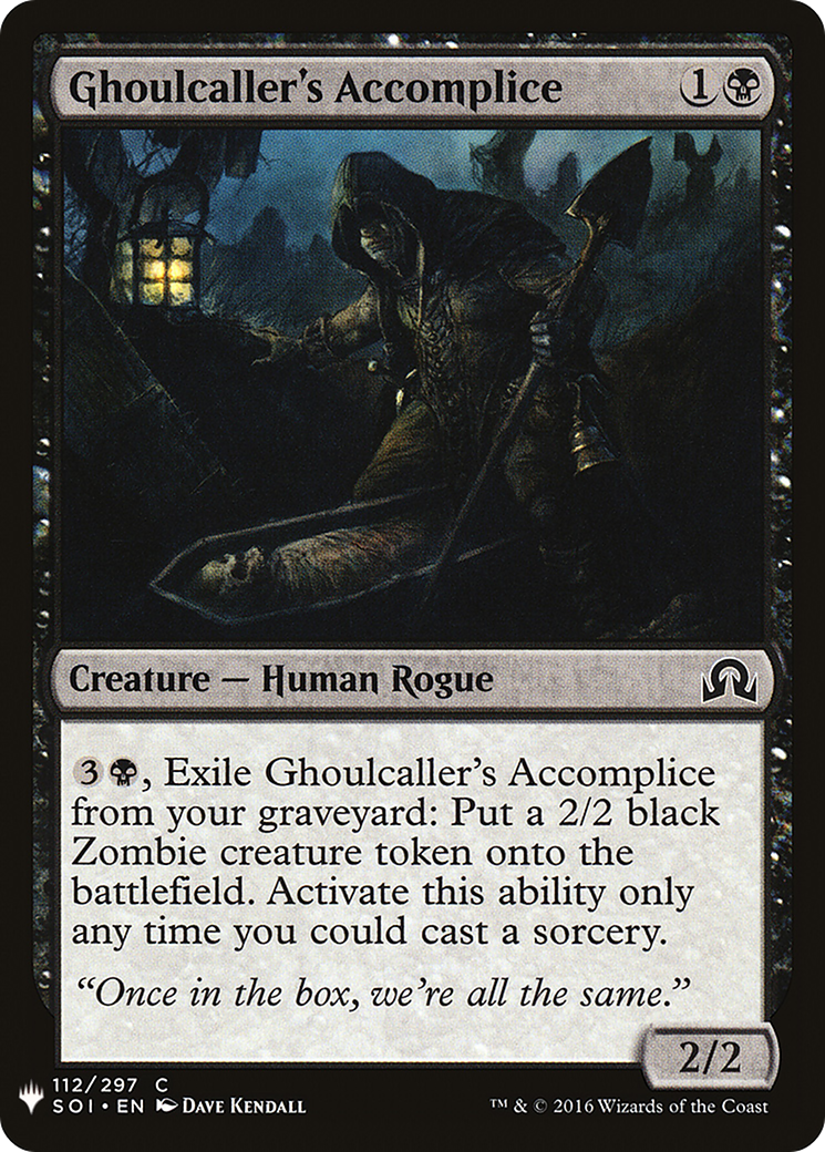 Ghoulcaller's Accomplice (LIST-SOI-112)  - The List