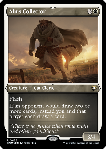 Alms Collector (Foil Etched) (CMM-455)  Foil - Commander Masters