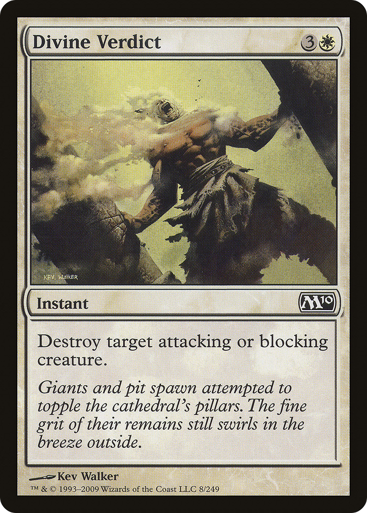 Divine Verdict (M10-008)  - Magic 2010