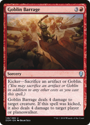 Goblin Barrage (DOM-128)  Foil - Dominaria