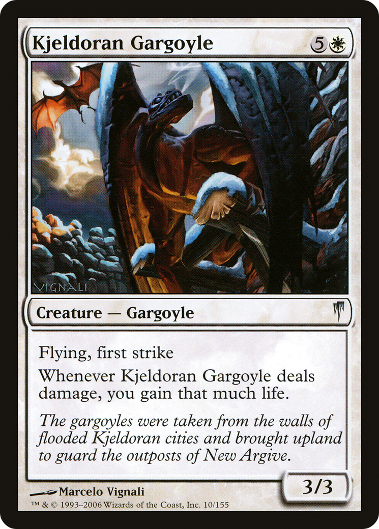 Kjeldoran Gargoyle (CSP-010)  - Coldsnap
