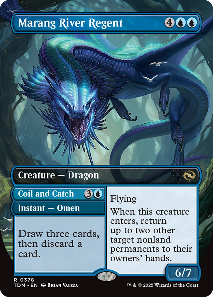 Marang River Regent (Borderless) (TDM-378)  - Tarkir: Dragonstorm