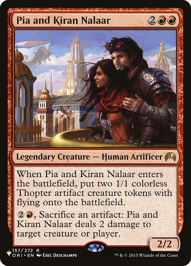 Pia and Kiran Nalaar (LIST-ORI-157)  - The List
