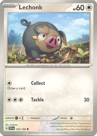 Lechonk 155/198  SV01 Scarlet & Violet Base Set