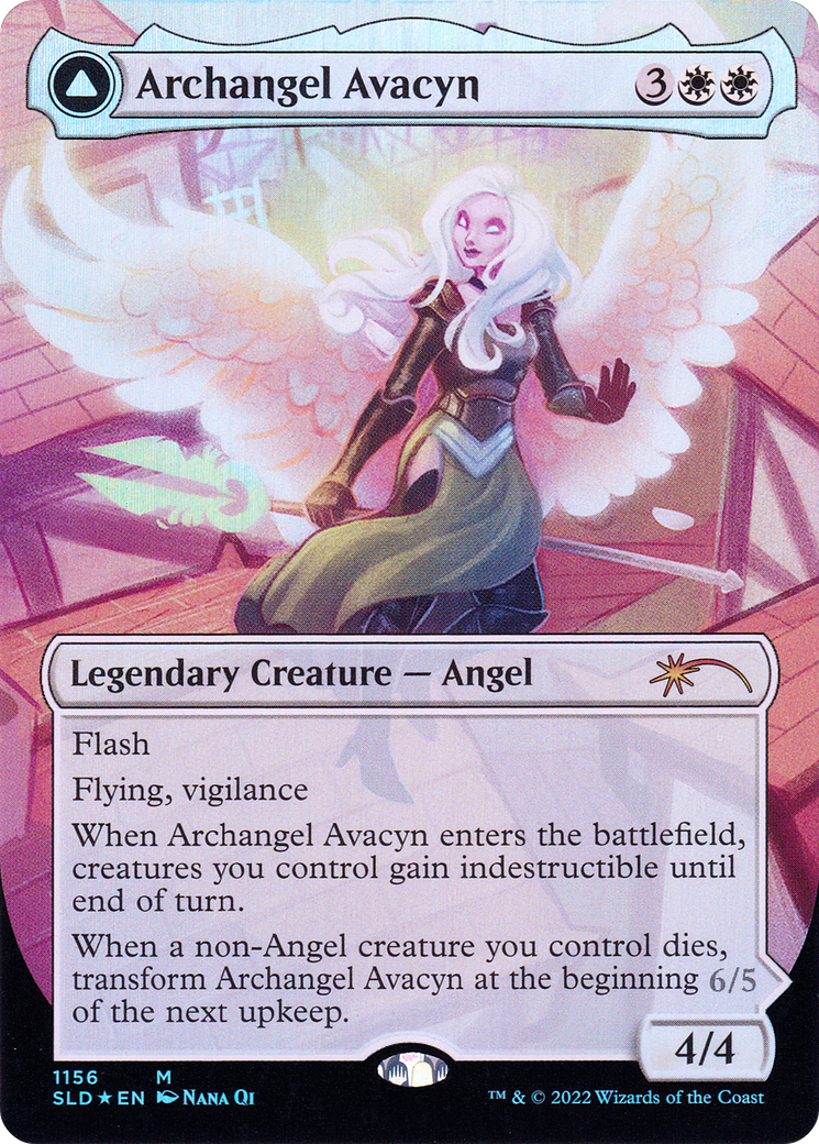 Archangel Avacyn (SLD-1156)  Foil - Secret Lair Drop (Borderless)