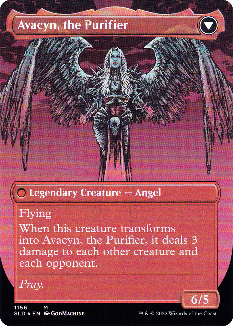 Archangel Avacyn (SLD-1156)  Foil - Secret Lair Drop (Borderless)