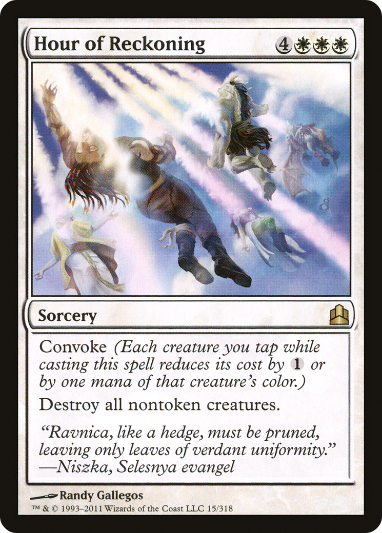 Hour of Reckoning (CMD-015)  - Commander 2011