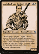 Abdel Adrian, Gorion's Ward (Showcase) (CLB-375) - Commander Legends: Battle for Baldur's Gate: (Showcase) Foil