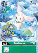 Terriermon (2022 Championship Finals Digimon Tamers Pack) (BT3-046) - Release Special Booster 1.0 Foil