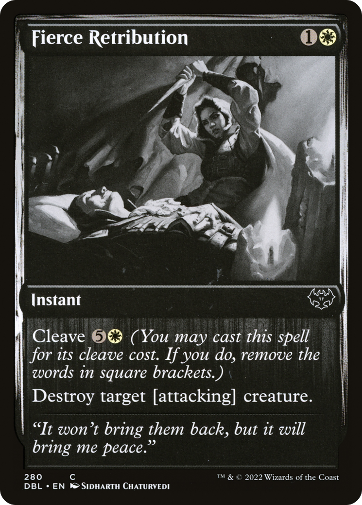 Fierce Retribution (DBL-280)  - Innistrad: Double Feature
