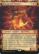 Plargg and Nassari (Halo Foil) (MAT-202)  Foil - March of the Machine: The Aftermath: (Showcase) (Borderless)