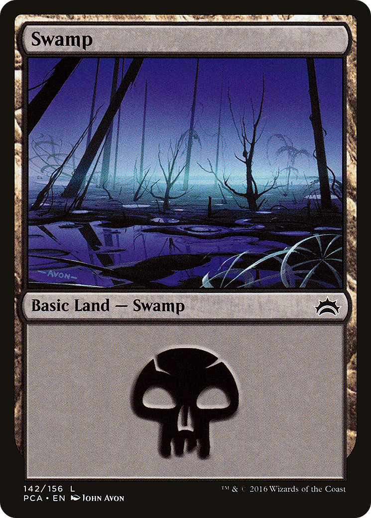 Swamp (142) (PCA-142)  - Planechase Anthology