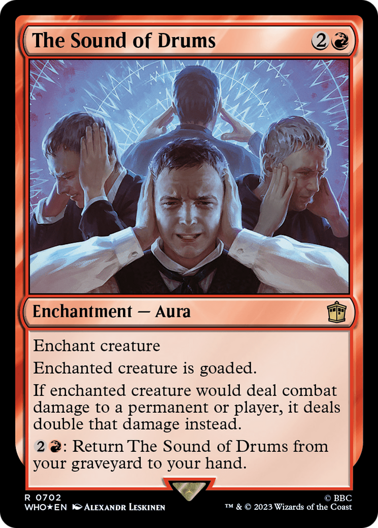 The Sound of Drums (Surge Foil) (WHO-702)  Foil - Doctor Who