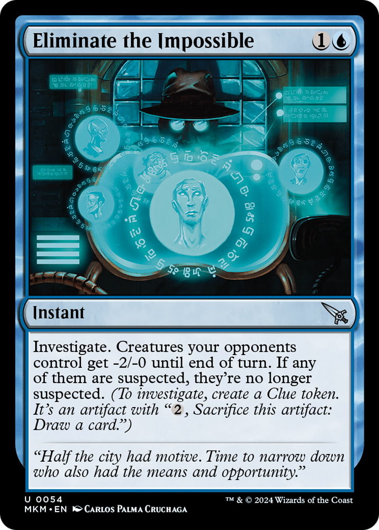 Eliminate the Impossible (MKM-054)  Foil - Murders at Karlov Manor