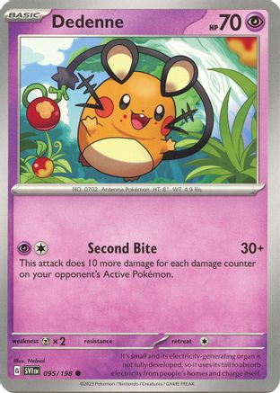 Dedenne 095/198  SV01 Scarlet & Violet Base Set