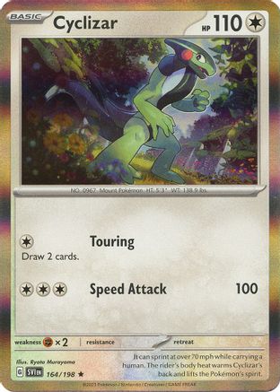 Cyclizar 164/198 - Reverse Holofoil SV01 Scarlet & Violet Base Set