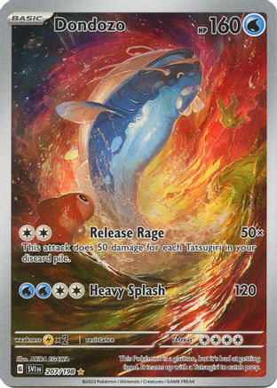 Dondozo 207/198 - Holofoil SV01 Scarlet & Violet Base Set