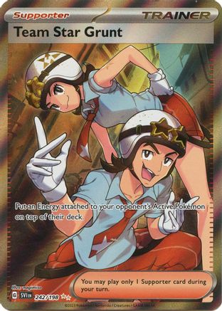 Team Star Grunt 242/198 - Holofoil SV01 Scarlet & Violet Base Set