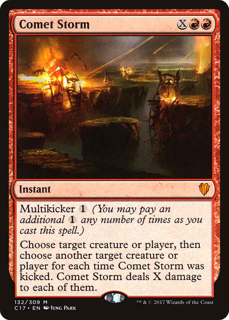 Comet Storm (C17-132)  - Commander 2017