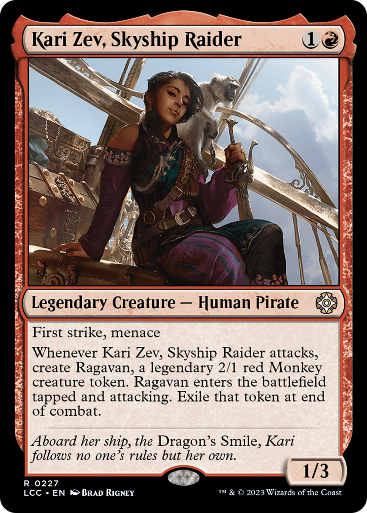 Kari Zev, Skyship Raider (LCC-227)  - The Lost Caverns of Ixalan Commander