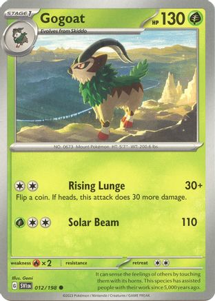 Gogoat 012  SV01 Scarlet & Violet Base Set