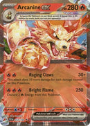 Arcanine ex 032/198 - Holofoil SV01 Scarlet & Violet Base Set