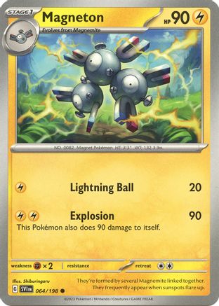 Magneton 064/198  SV01 Scarlet & Violet Base Set