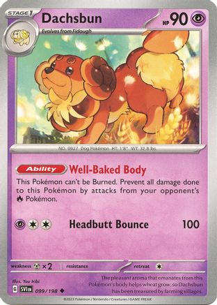 Dachsbun 099  SV01 Scarlet & Violet Base Set