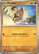 Mankey 107 - Reverse Holofoil SV01 Scarlet & Violet Base Set
