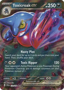 Toxicroak ex 131/198 - Holofoil SV01 Scarlet & Violet Base Set