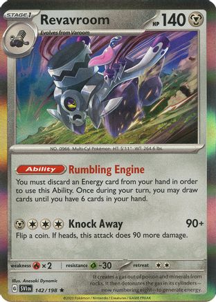Revavroom 142/198 - Holofoil SV01 Scarlet & Violet Base Set
