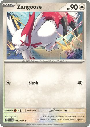 Zangoose 146/198  SV01 Scarlet & Violet Base Set