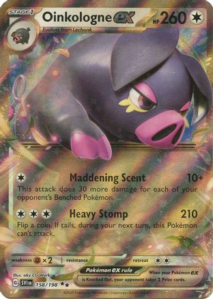 Oinkologne ex 158/198 - Holofoil SV01 Scarlet & Violet Base Set