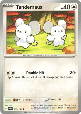 Tandemaus 160/198  SV01 Scarlet & Violet Base Set