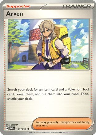 Arven 166/198  SV01 Scarlet & Violet Base Set