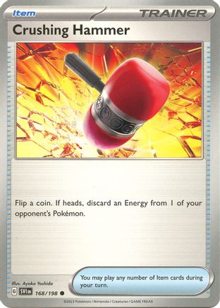 Crushing Hammer 168 - Reverse Holofoil SV01 Scarlet & Violet Base Set