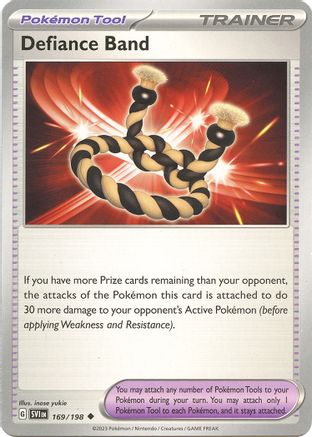 Defiance Band 169 - Reverse Holofoil SV01 Scarlet & Violet Base Set