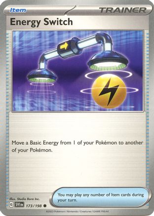 Energy Switch 173  SV01 Scarlet & Violet Base Set