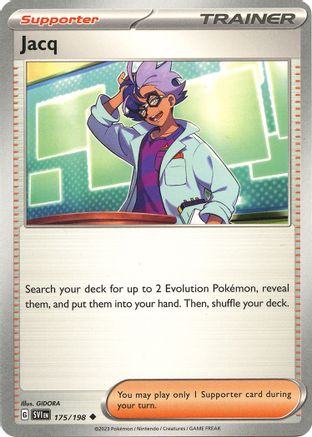 Jacq 175/198  SV01 Scarlet & Violet Base Set