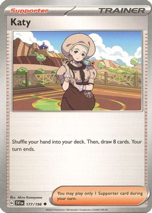 Katy 177/198  SV01 Scarlet & Violet Base Set