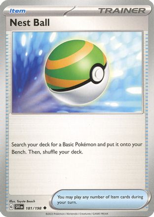 Nest Ball 181/198 - Reverse Holofoil SV01 Scarlet & Violet Base Set