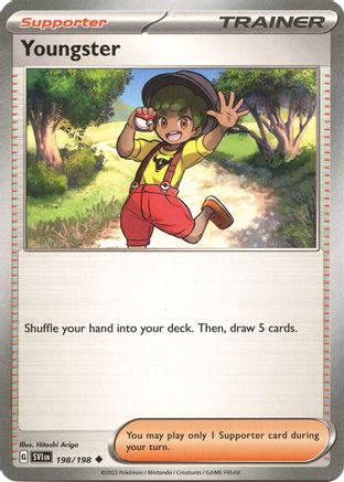 Youngster 198 - Reverse Holofoil SV01 Scarlet & Violet Base Set