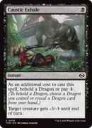 Caustic Exhale (TDM-074) - Tarkir: Dragonstorm Foil