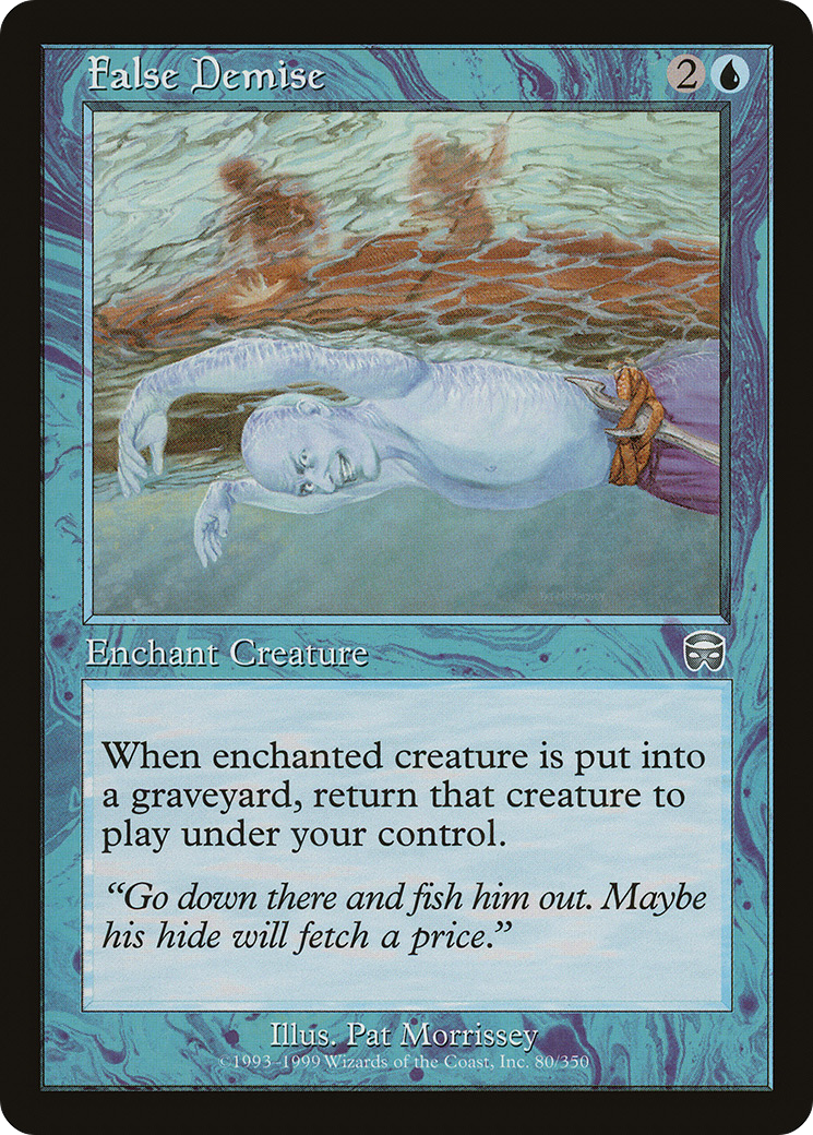 False Demise (MMQ-080)  Foil - Mercadian Masques