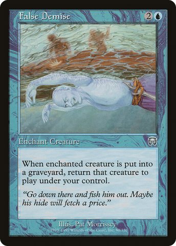 False Demise (MMQ-080)  Foil - Mercadian Masques