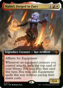 Nahiri, Forged in Fury (Extended Art) (MAT-171)  - March of the Machine: The Aftermath: (Extended Art)