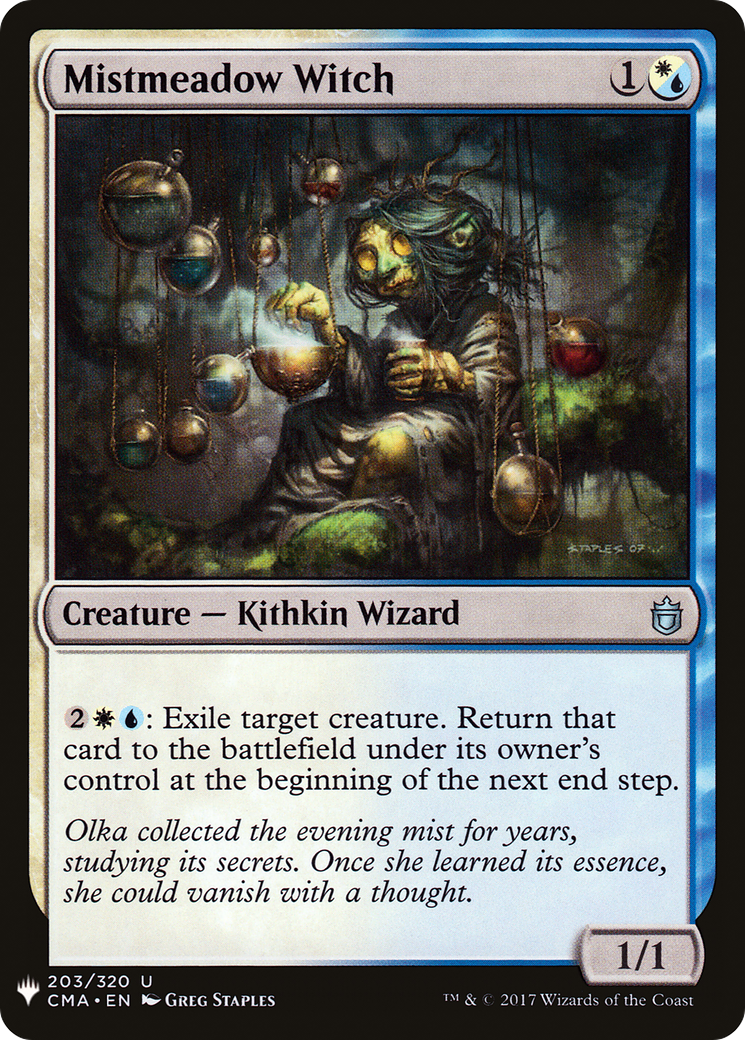 Mistmeadow Witch (CMA) (LIST-203)  - The List