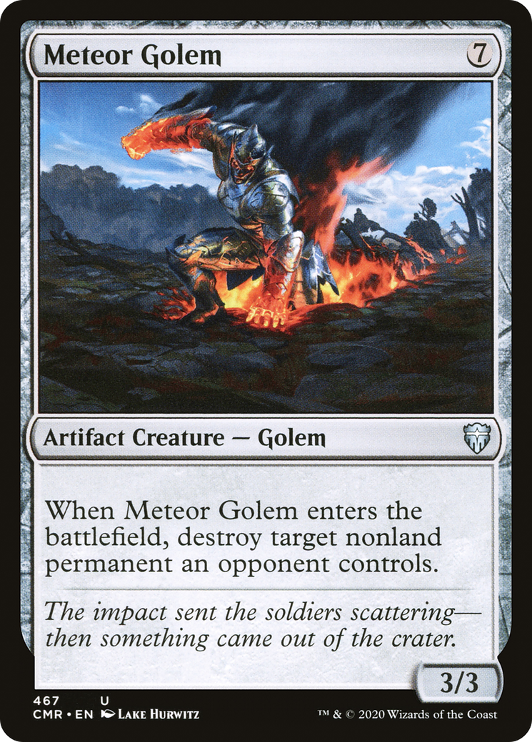 Meteor Golem (467) (CMR-467)  - Commander Legends