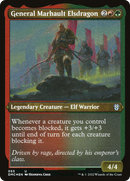 General Marhault Elsdragon (DMC-053)  Etched Foil - Dominaria United Commander