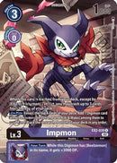 Impmon - EX2-039 (Alternate Art) (EX2-039) - Starter Deck 14: Beelzemon Advanced Deck Set Foil